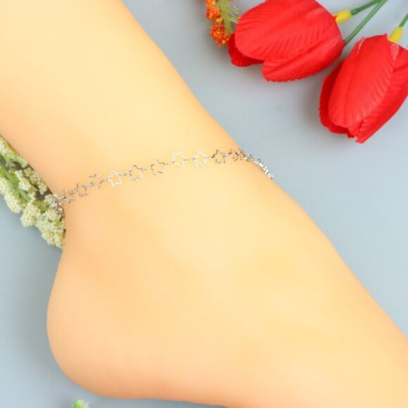 "Handmade Anklet – A Stylish Choice for Women, Thoughtful Gift Idea, EVCH1706 - Picture 4 of 10